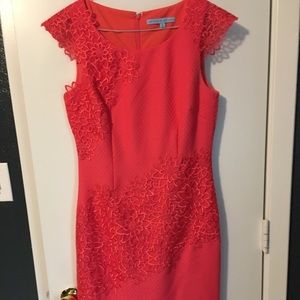 Coral dress